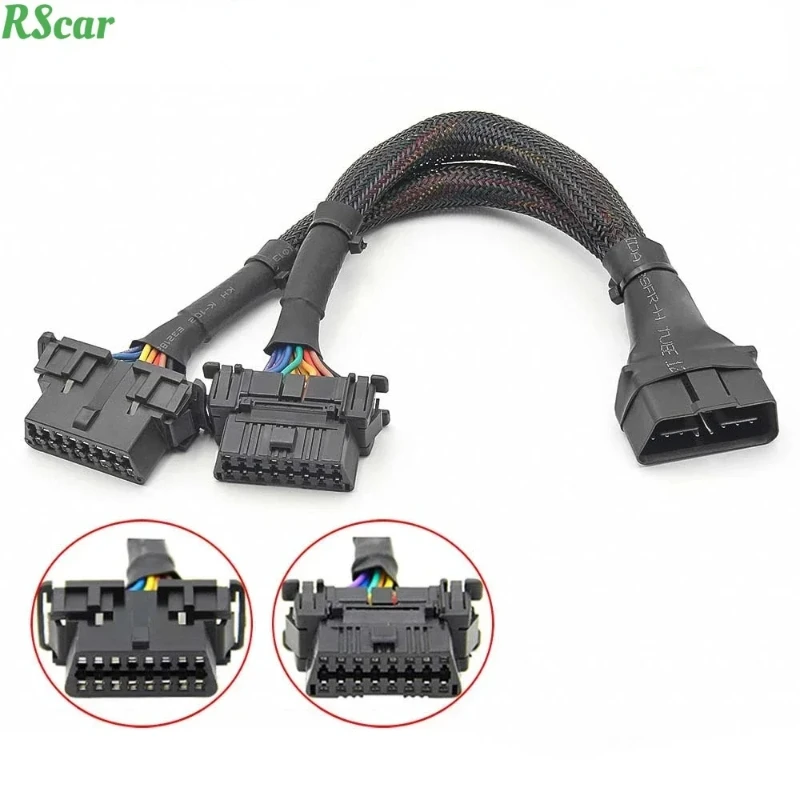 

Latest OBD2 Extension Cable OBD 16pin Male To Female for ELM 327 for Auto Car Diagnostic Tool Scanner