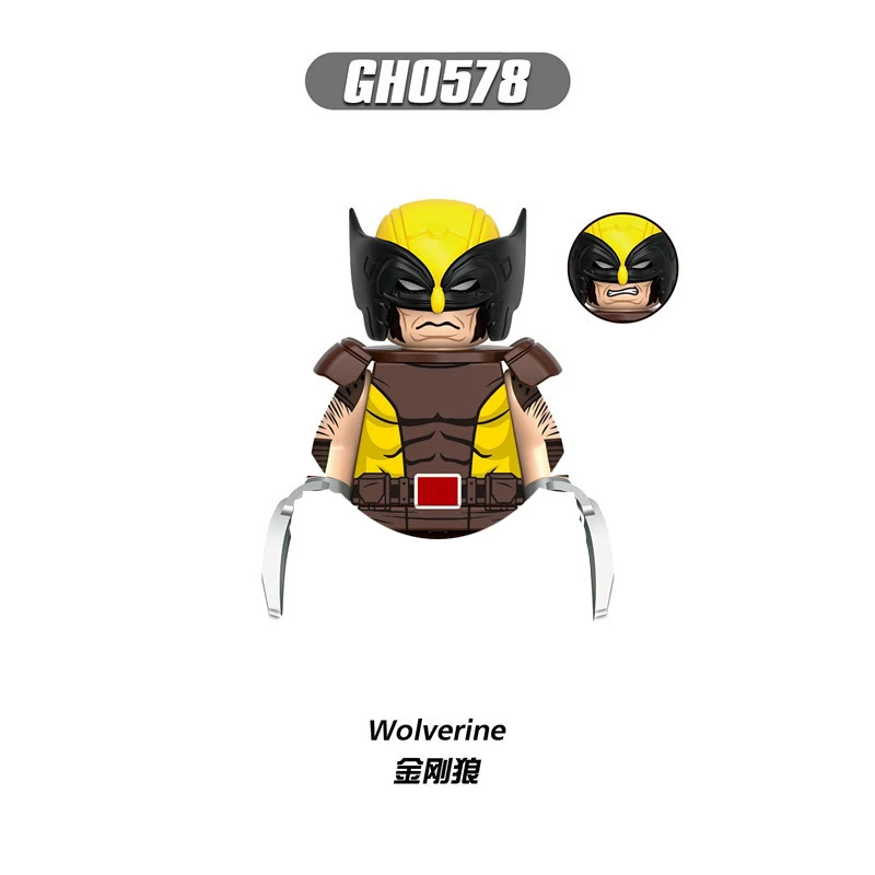 2026 Neue Deadpool Bausteine Mini-Actionfiguren Lernspielzeug DIY Geschenke für Kinder