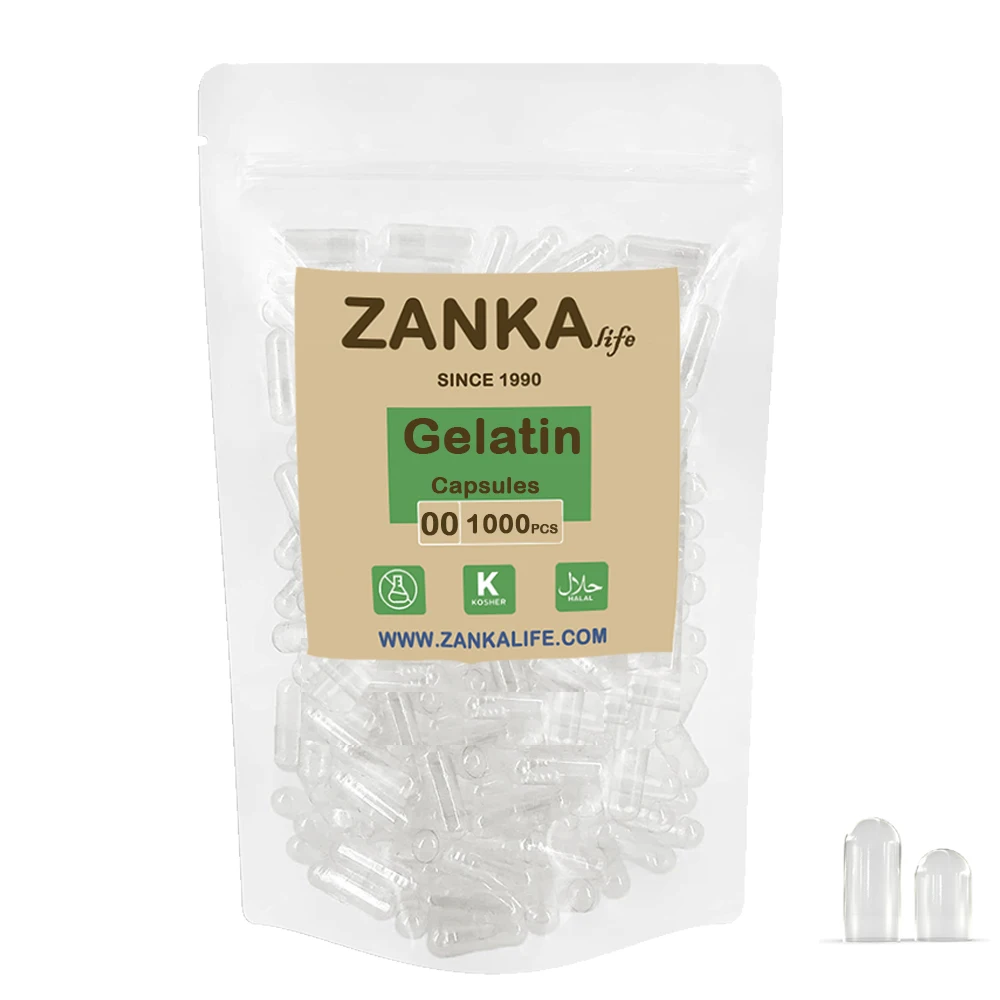 Wholesale 1000PCS/Bag Empty Capsules Szie 000 00 0 1 2 3 4 5 Joined Separated Gelatin/Vegan Capsules