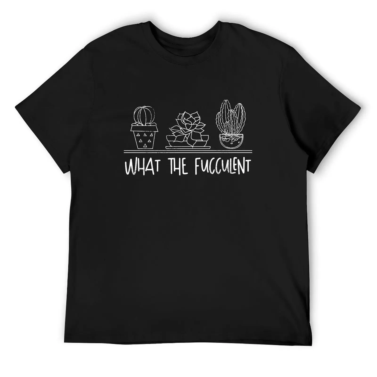 What the fucculent T-Shirt cotton graphic tees aesthetic clothes new edition shirts men