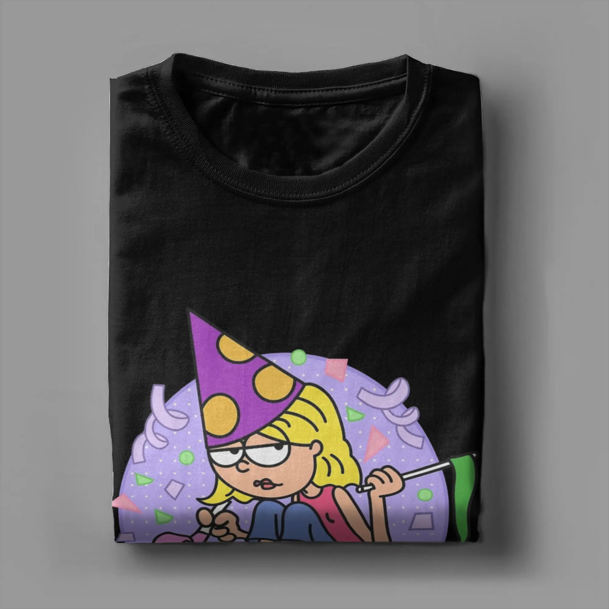 Lizzies Cartoon McGuires T Shirt Men's  100% Cotton Cool T-Shirt Crewneck  Tee Shirt Short Sleeve Clothes Summer