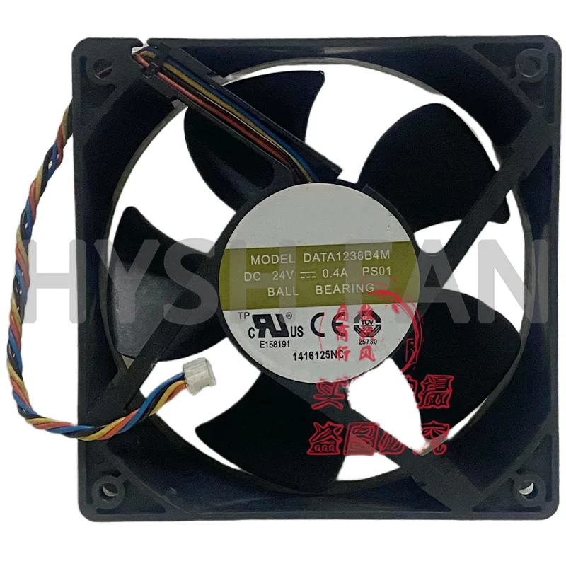 DATA1238B4M 12038 24V 0.40A Cooling Fan For CNC Machine Tools