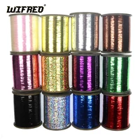 WIFREO-carrete brillante para atar moscas, oropel PLANO DE 2000mm, 78740 m (0,25 pulgadas)