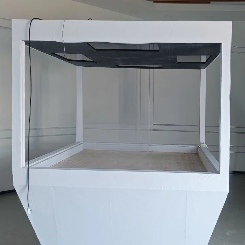 Голографический песочный стол с поворотом на 360 градусов, 3D стереоскопический проекционный песочный стол, голографический шкаф