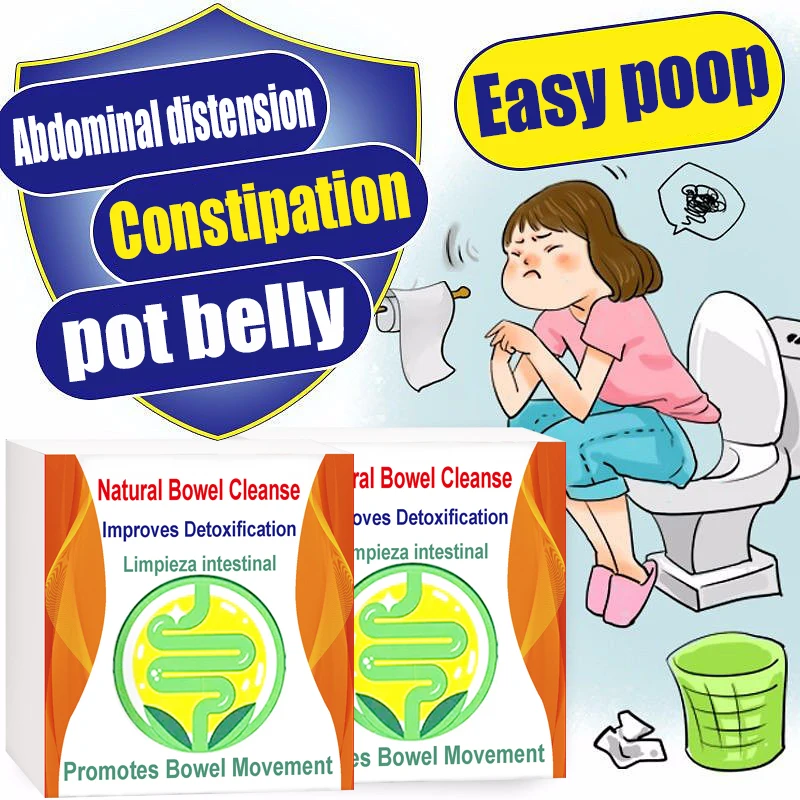 Constipation Relief Medicine Aloe Vera Extract Bowel Clear Detox Capsule Cassia Seed Intestine Cleaning Colon Cleanse Pills