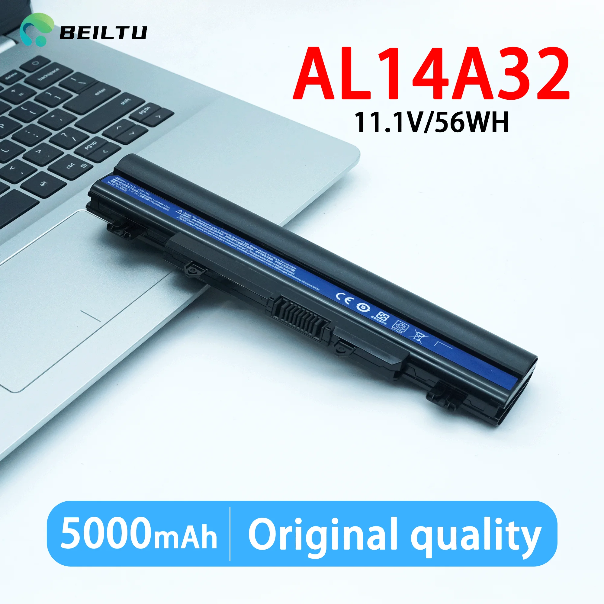 AL14A32 56WH Laptop Battery For Acer Aspire E1-571G V3-472 V3-572 E5-421  E5-571E5-551G E5-471 E5-511 E5-531 E5-571P E5-521