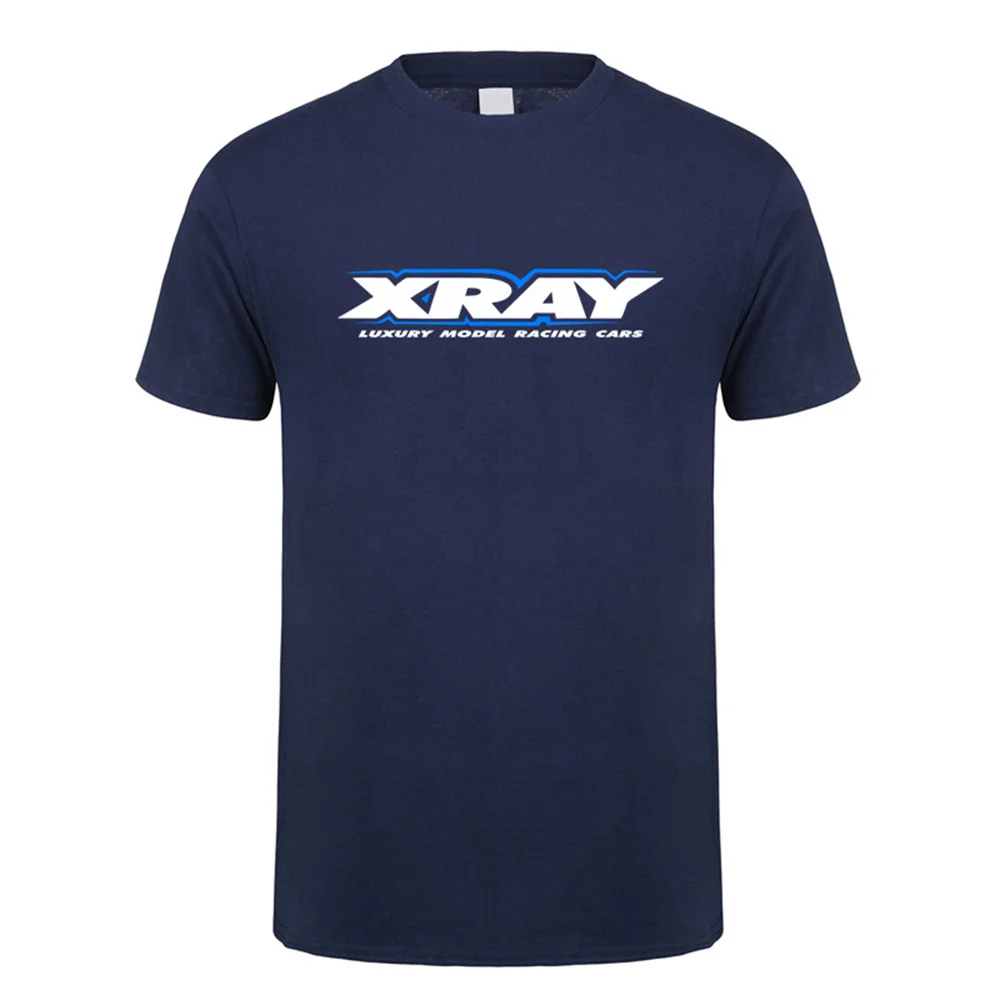 XRAY Racing Car hombres camiseta verano pantalón corto Casual manga camisetas hombre Cool Tops camiseta