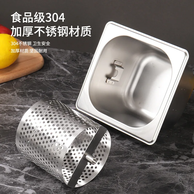 Butter Roller Roller Artifact Hamburg Stall Tool Coated with American Stainless Steel Multi-specification Easy To Clean