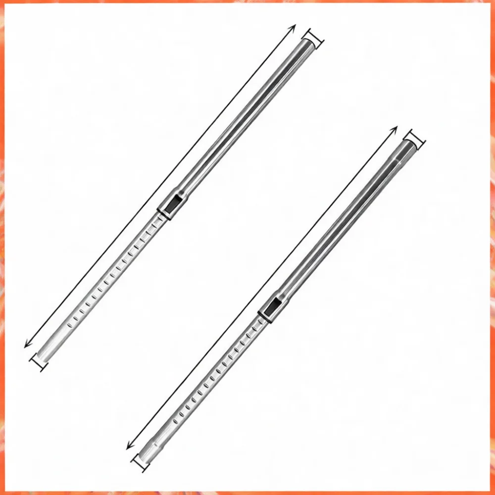 Universal Extension Pipe Stainless Steel Vacuum Cleaner Accessory Adjustable Telescopic Wand For 32mm 35mm Household Appliance