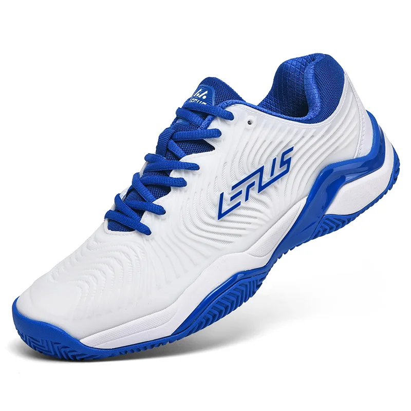 

2026 LEFUS Advanced Edition Mens Badminton Sneakers Women Lace-up Tennis Sneakers Non-slip Gym Sneakers Athletic