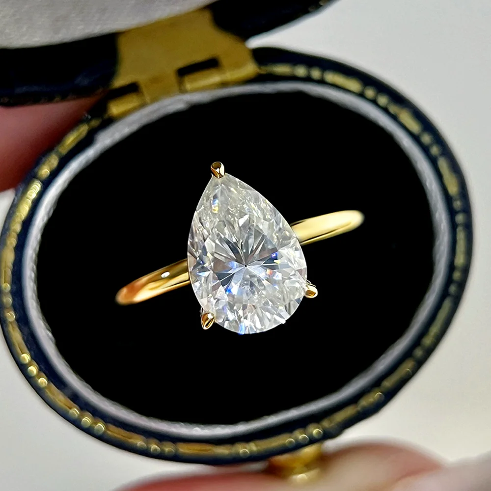 Thumbnail 4 - #69 Moissanite Pendant Necklaces Discount Picks