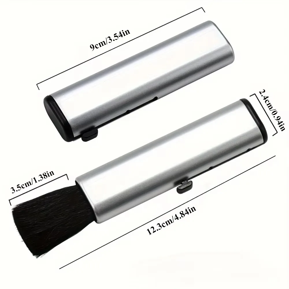 1PC Adjustable Car Air Vent Cleaning Brush, Dashboard Gap Detailing Brush, Microfiber Auto Cleaning Tool