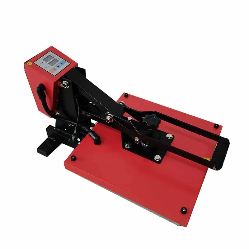 High Pressure T Shirts Heat Press Transfer Machine 38*38 Plain Flatbed Heat Transfer Printing Machinery