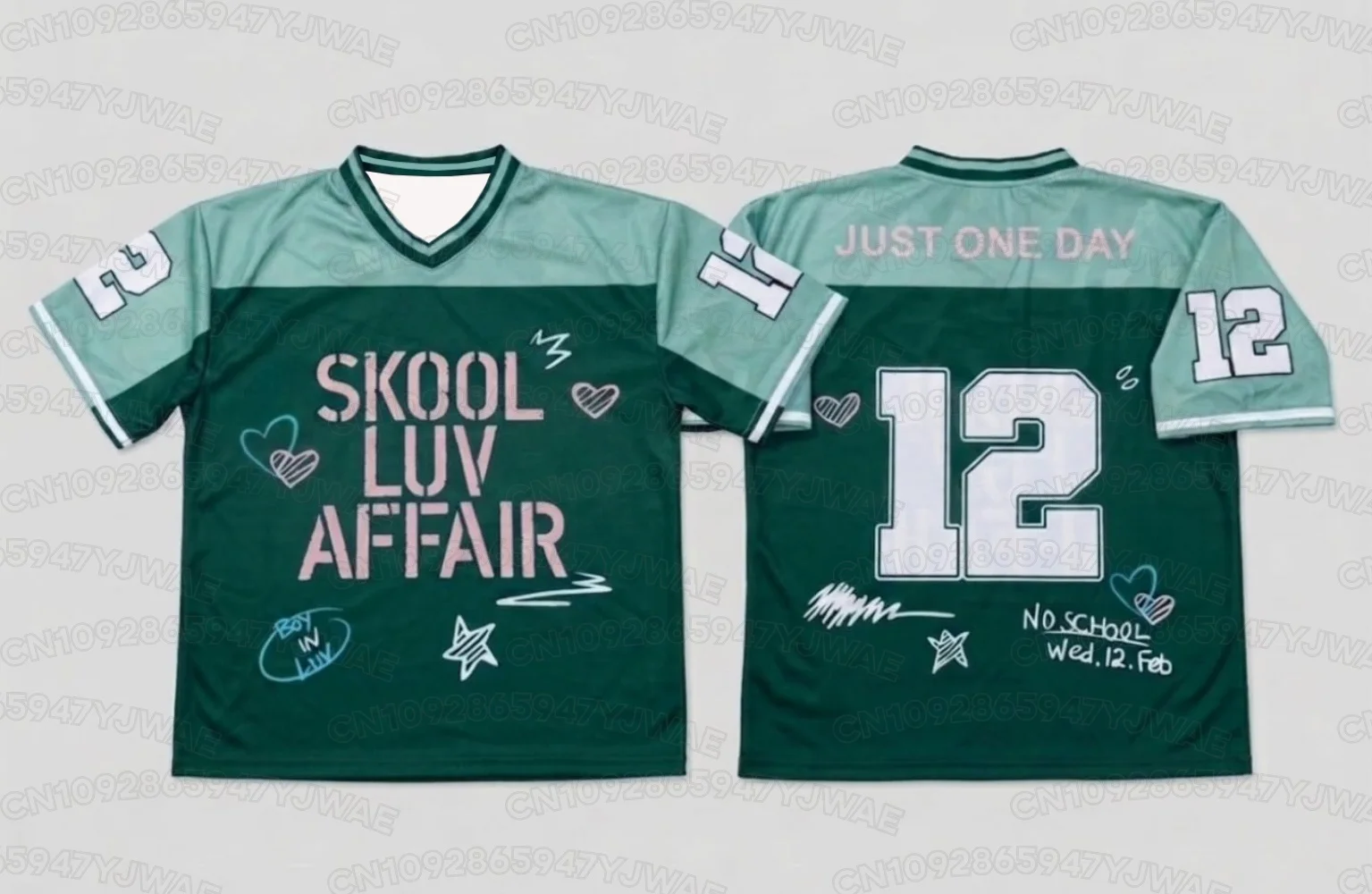Camiseta de fútbol Skool Luv Affair para hombre y mujer, camiseta de regreso a la escena del World Tour 2026, regalo Kpop, camisetas de verano
