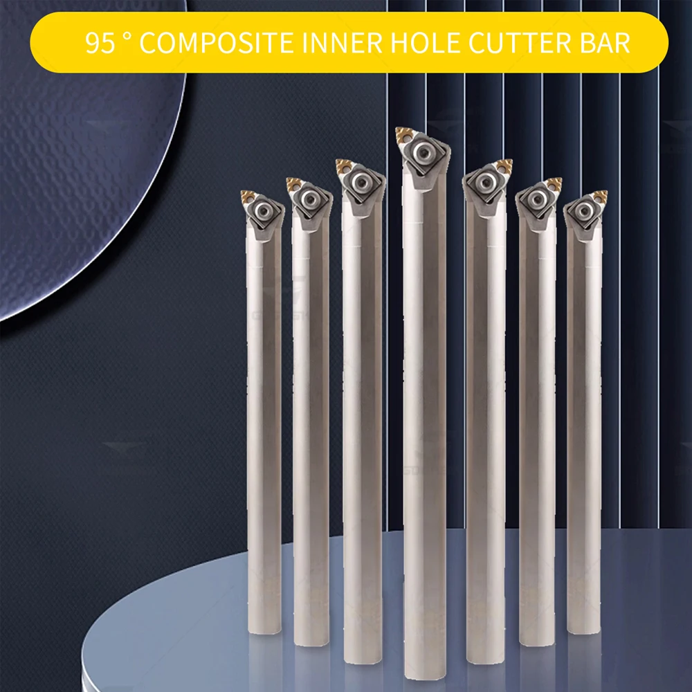 CNC Torno Cortador Arbor para WNMG080404 Inserções, Ferramentas de Torneamento Interno, Boring Bar, Spring Steel, S20R-BWLNR08 S25T-BWLNR, 1Pc