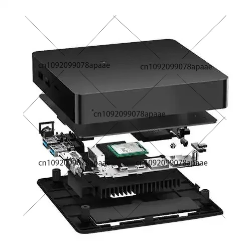 كمبيوتر صغير BMAX B1PRO: Intel N4000، 8 جيجابايت رام، 128 جيجابايت روم، ثنائي النطاق واي فاي، VGA، M.2، Win11