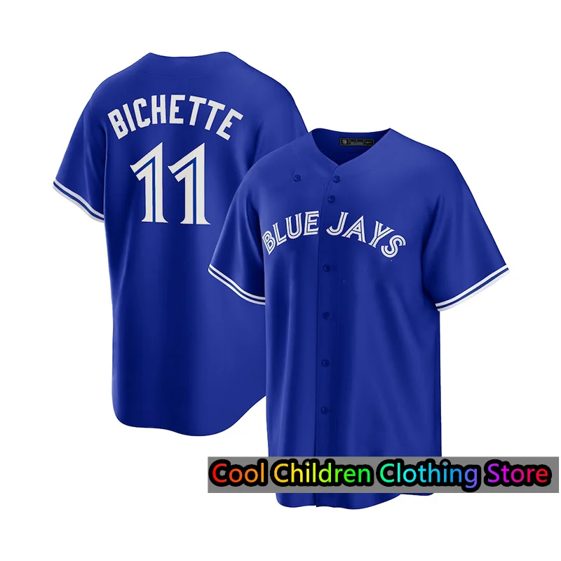 Bo Bichette Toronto 2024 Summer Women Men's Baseball Tshirts Sport Tshirt Casual Oversized Short Sleeved Sportwear Baseball Tops