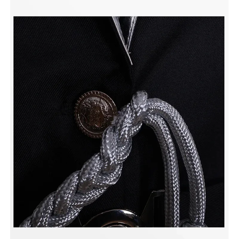 Disfraz de Anime Aki Myojin, dulce castigo Watashi Wa Kanshu Senyou, uniforme de guardia para mascotas, sombrero, látigo, peluca púrpura, trajes de pelo 5ftu