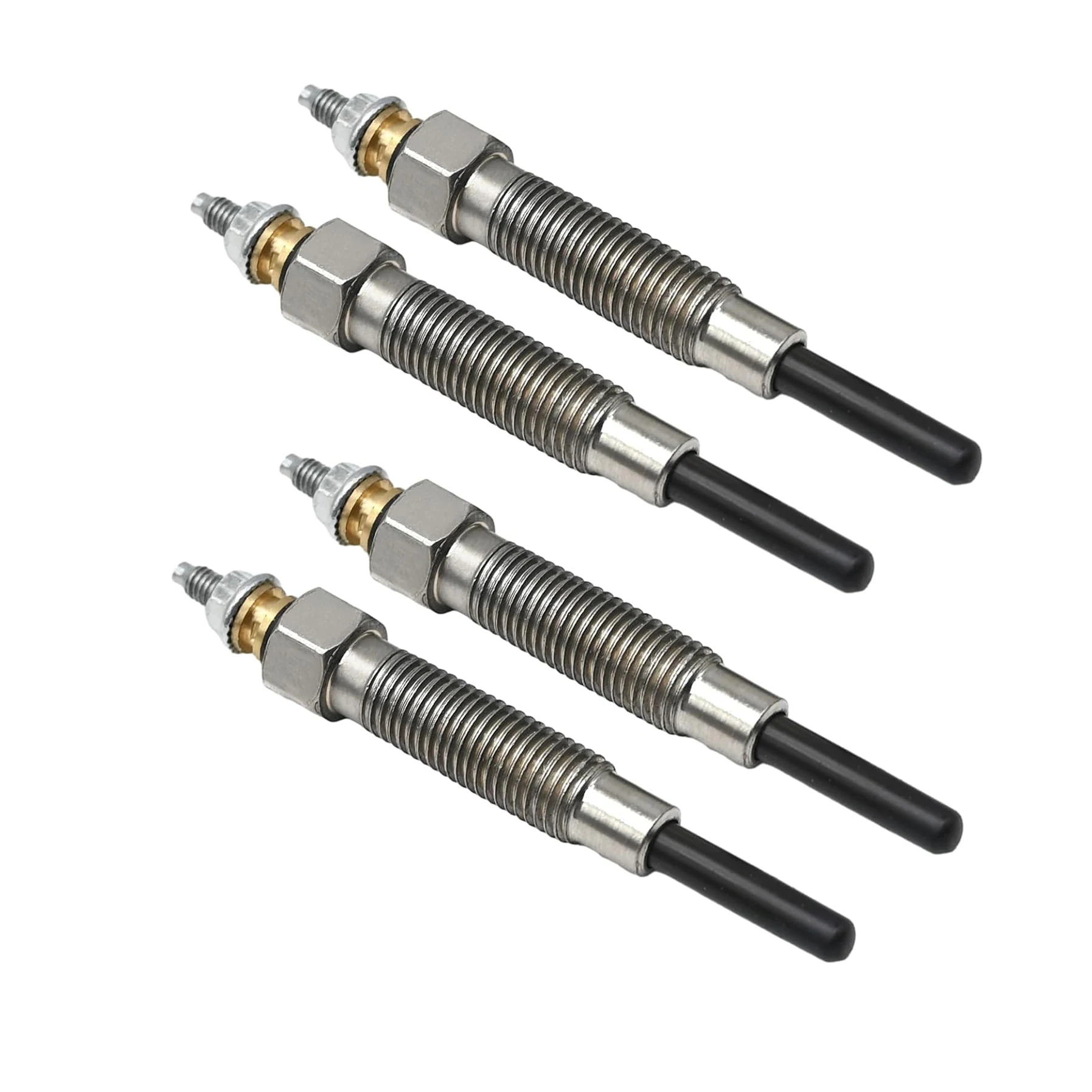4x Glow Plug 32A66-03102 for Mitsubishi S4L S4L2 S4Q-2 S4S S4Q2 K4N K4A K4B K4C Engine Excavator Accessories Replacement Parts