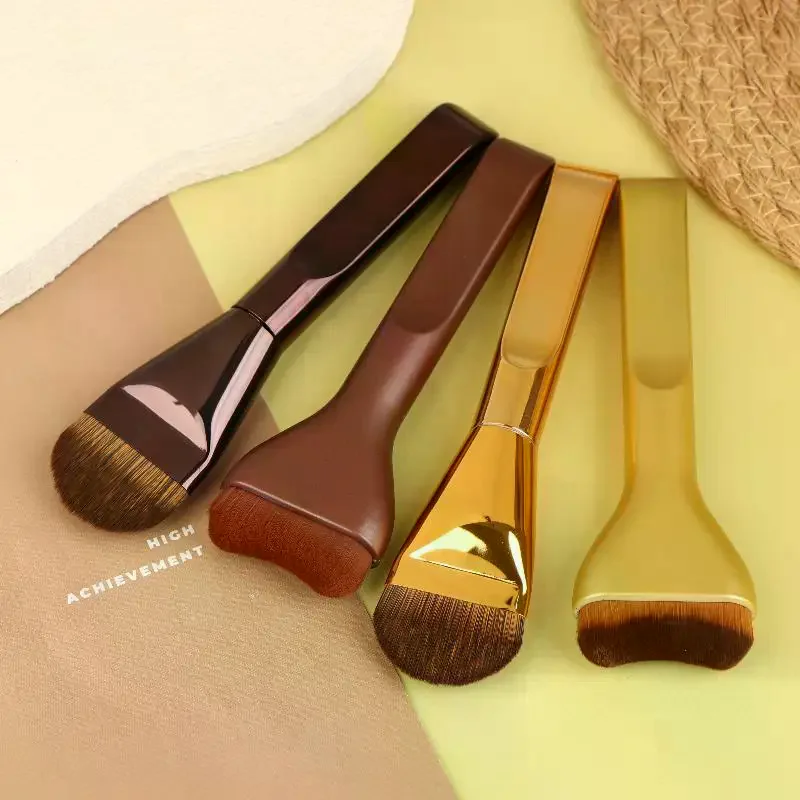 ชุดแปรงแต่งหน้ารองพื้น 1/2 ชิ้น แปรงทาหน้าแบบบางพิเศษ สำหรับรองพื้นชนิดน้ำ ครีม เครื่องสำอาง อุปกรณ์เสริมความงาม ของขวัญระดับพรีเมียม