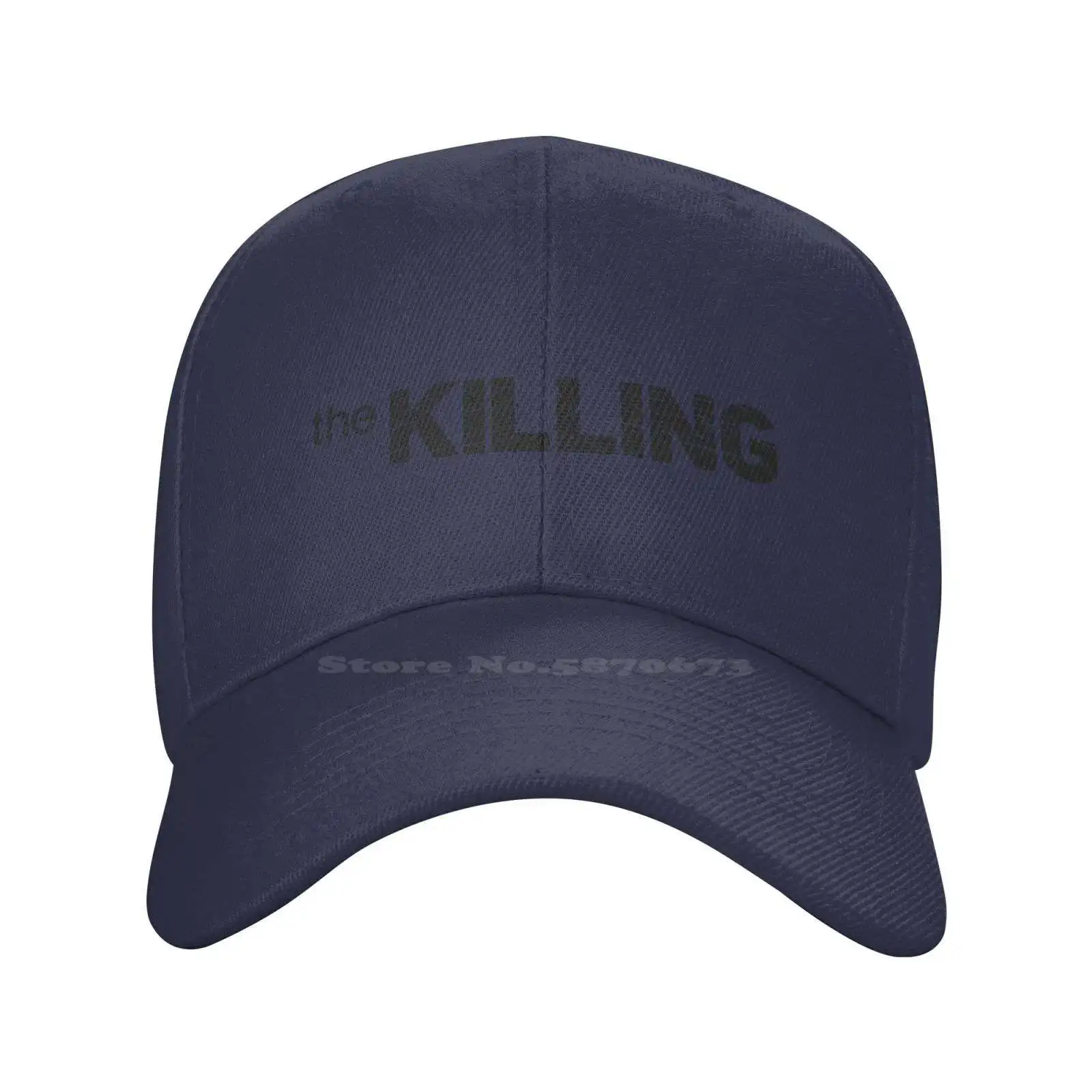 The Killing Logo Print Graphic Casual Denim cap Knitted hat Baseball cap