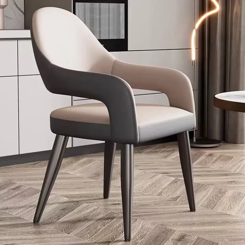 Accent Designer Dining Chairs Kitchen Salon Office Minimalist Gaming Chair Vanity Nordic Muebles De Cocina Home Furniture CY50DC