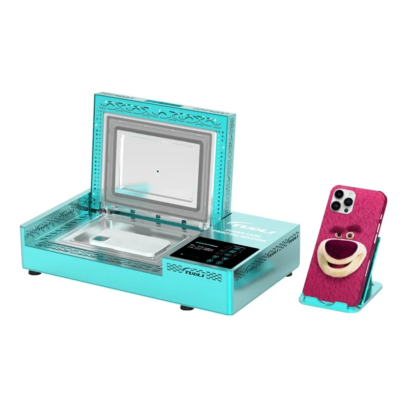2026 Premium Products TuoLi Factory Smart Vacuum Heat Press  Blank 3D Sublimation Machine for Custom Mobile Phone Case
