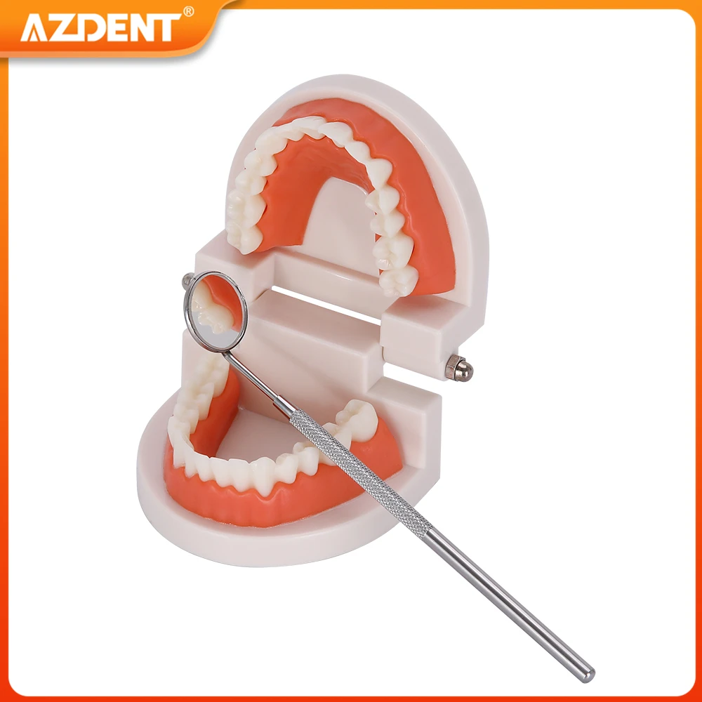 Zestaw do czyszczenia zębów dentystycznych AZDENT usta lustrzane pęsety sonda łokciowa trójkątna łopata narzędzia stomatologiczne ze stali