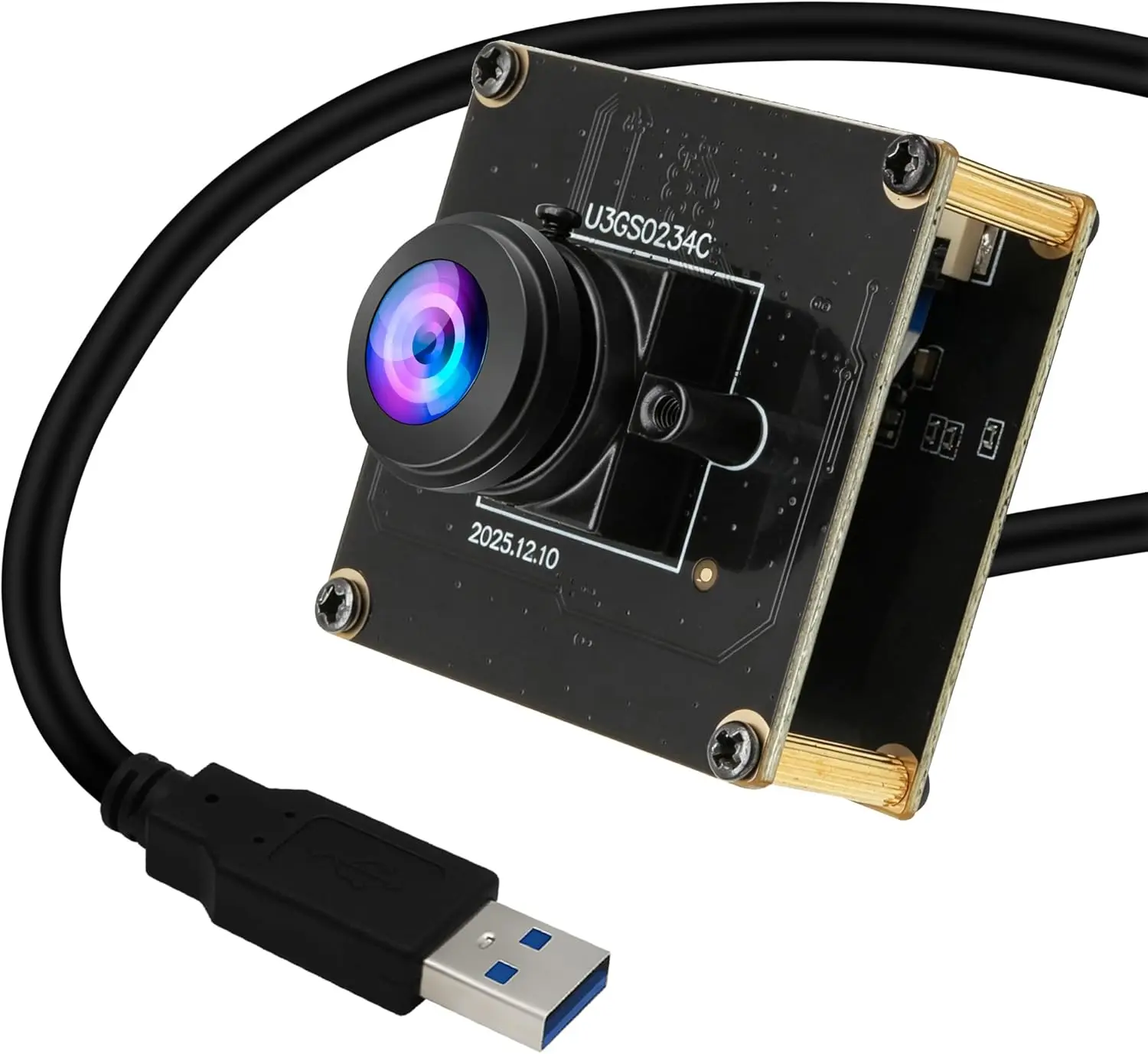 High Speed Fisheye Webcam with Global Shutter