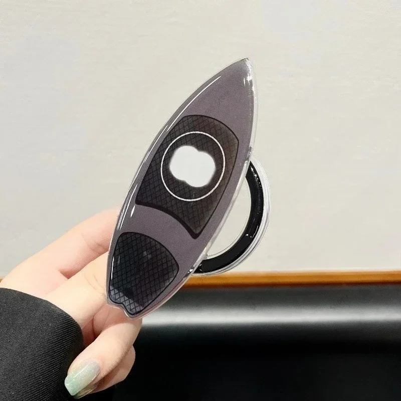 حامل مقبس مغناطيسي قوي Y2K أنيق فاخر وخفيف الوزن لهاتف MagSafe IPhone 17 Pro Max Samsung قابل للطي بمسند توك