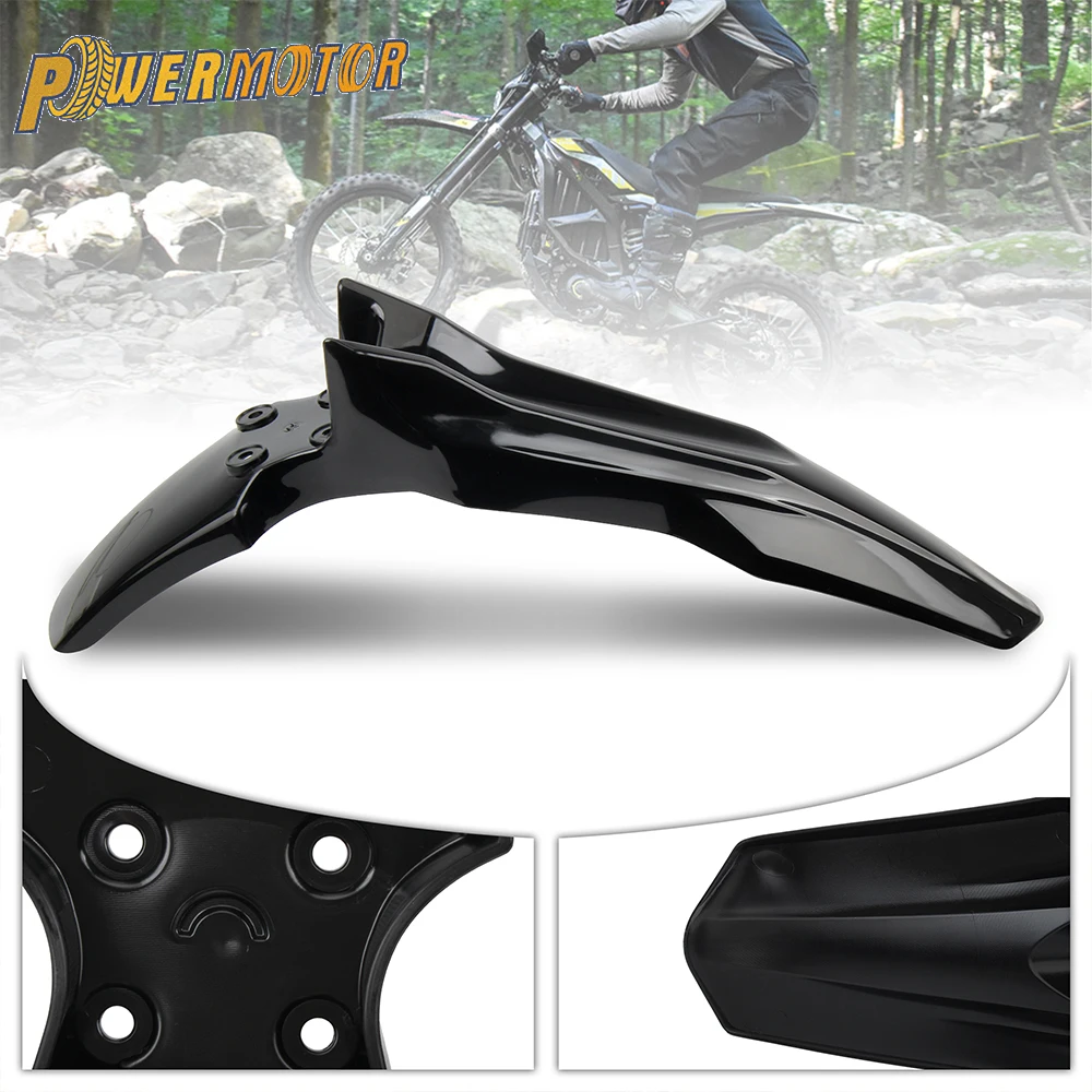 

E-Bike Motorcycle Accessories Front Mudguard Fender Plastic For Sur-Ron Surron Ultra Bee Off-Road Electric Vehicle Dirt Bike