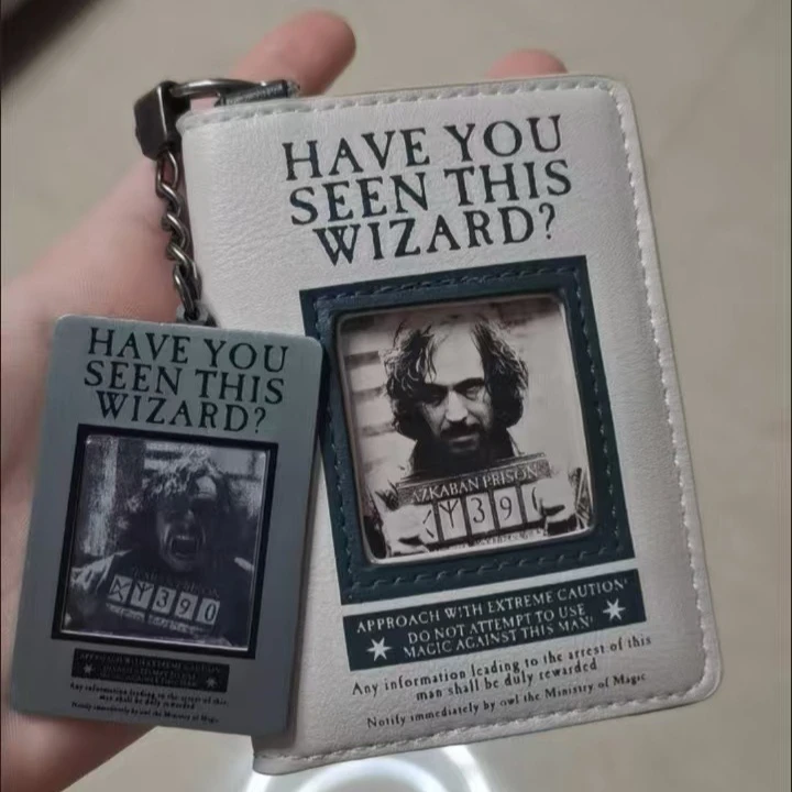 Llavero periférico de Anime Magic Boy Azkaban Sirius, bolso negro, colgante, ventilador, regalo de cumpleaños y Navidad