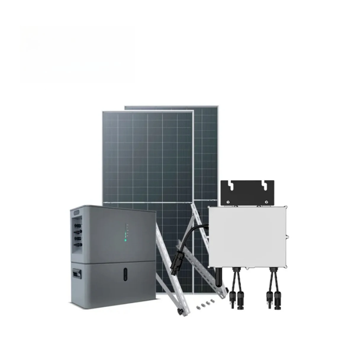 Suitable for 2kWh all-in-one stackable balcony solar energy storage battery high-efficiency host-main battery accessories