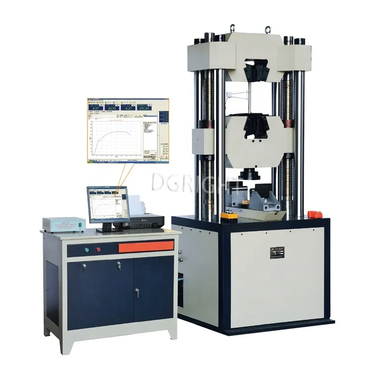 RIGHT Computer Control Laboratory Servo 2000KN Hydraulic Universal Testing Machine with 2-Year Warranty