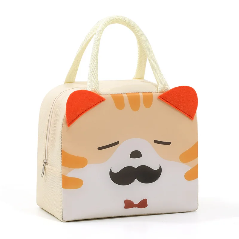 Borse Bento per cartoni animati Borsa per il pranzo isolata per bambini carini per le donne Borsa per il pranzo portatile per le donne Borse da picnic Origiка Х®дильник