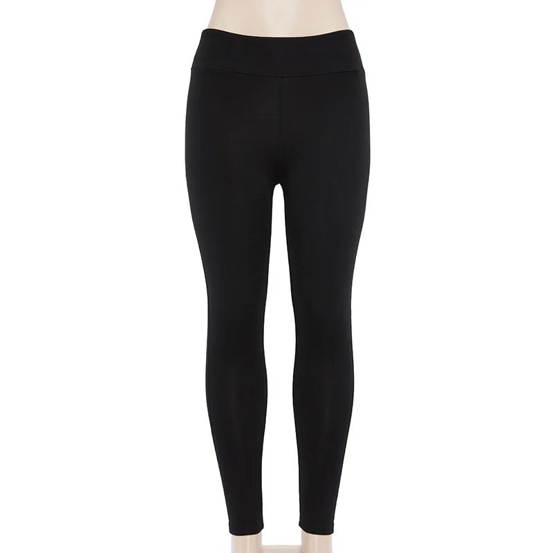 Woman Yoga Wide Belt Legging Solid Color Buttock Casual Slim Pencil Legging S-M 2Color 1071