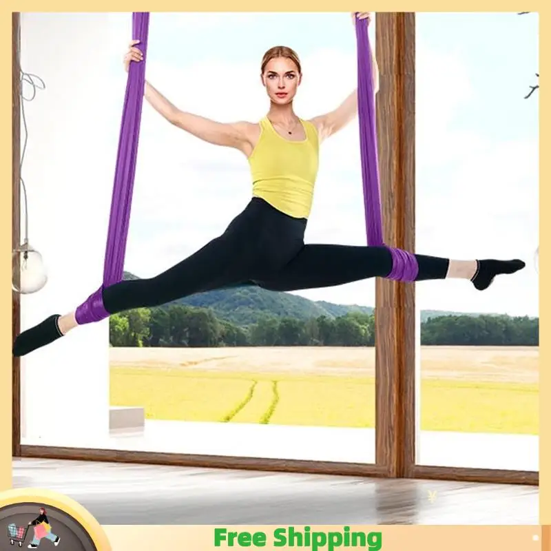 

X08A Aerial Yoga Hammock 2.8M Wide Yoga Hammock Home Indoor Fixed Rope Hanging Cloth Suitable For All Levels Of Fitness