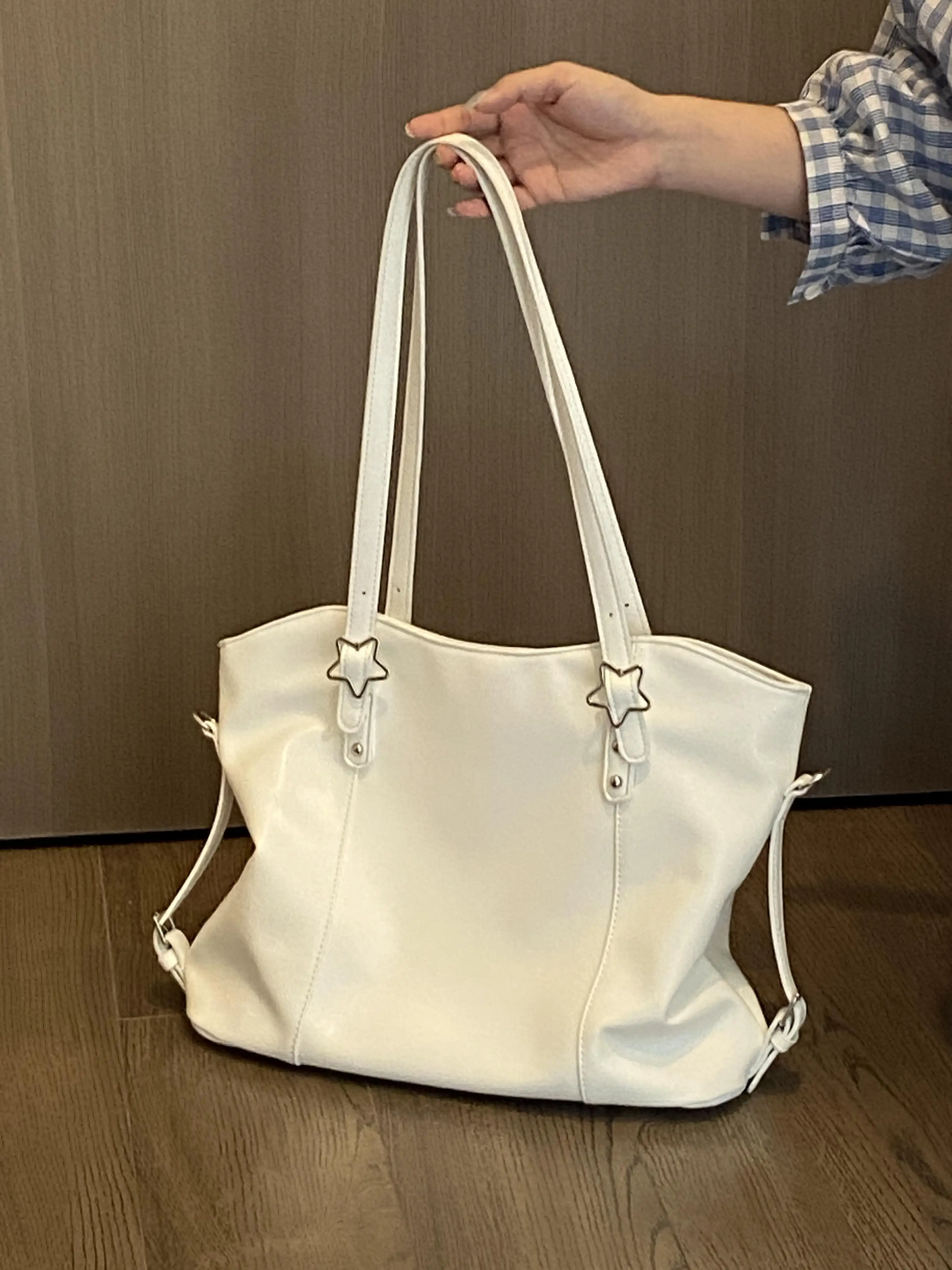 

Large Capacity Tote Bag for Women 2025 New Fashion Versatile Shoulder Student Class Commuting Underarm Bags