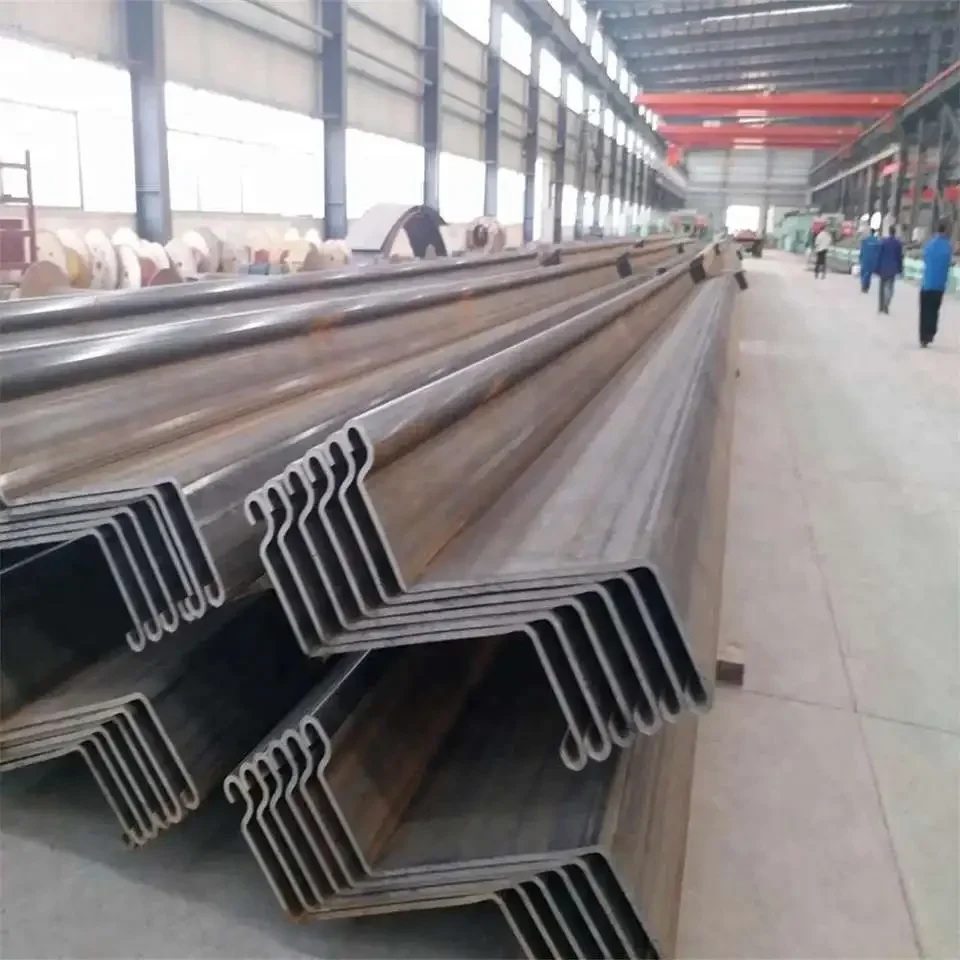 

#Best price carbon steel sheet pile / z hot rolled steel sheet pile /u type piling sheet steel