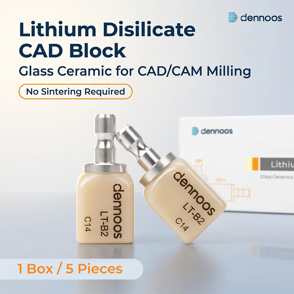 Lodden Ohne Sintern Dental-Lithiumdisilikat-Blöcke C14/B40 Glaskeramik-Würfel für CAD/CAM Sirona Cerec LT/MT/HT – Detail 3