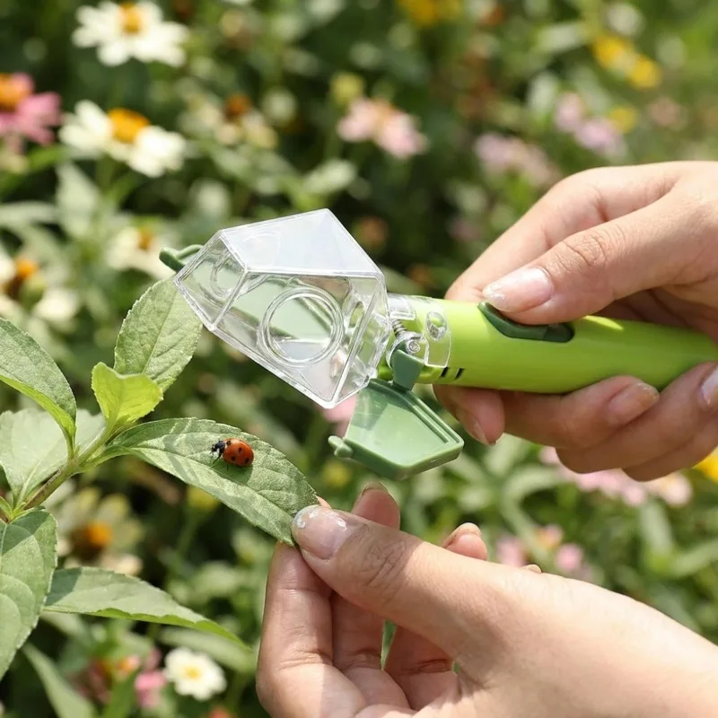 Multifunctional Portable Insect Catcher Box Bug Release Handheld Tool Insect Trap Exploration Nature Adventure Comfortable Grip