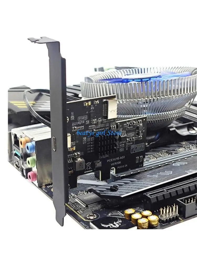 

C7AB USB Тип C 10 Гбит / с карты расширения PCIE для типа C разъем передней панели