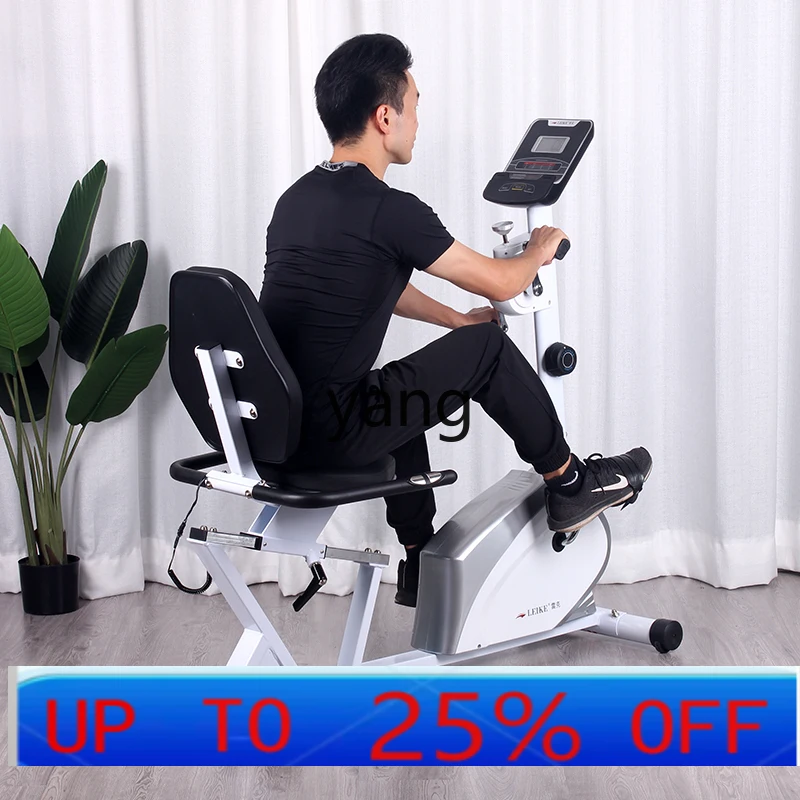 

Ltt Home Training Equipment Lower Limb Bicycle Magnetic Control Car Horizontal Exercise Bike