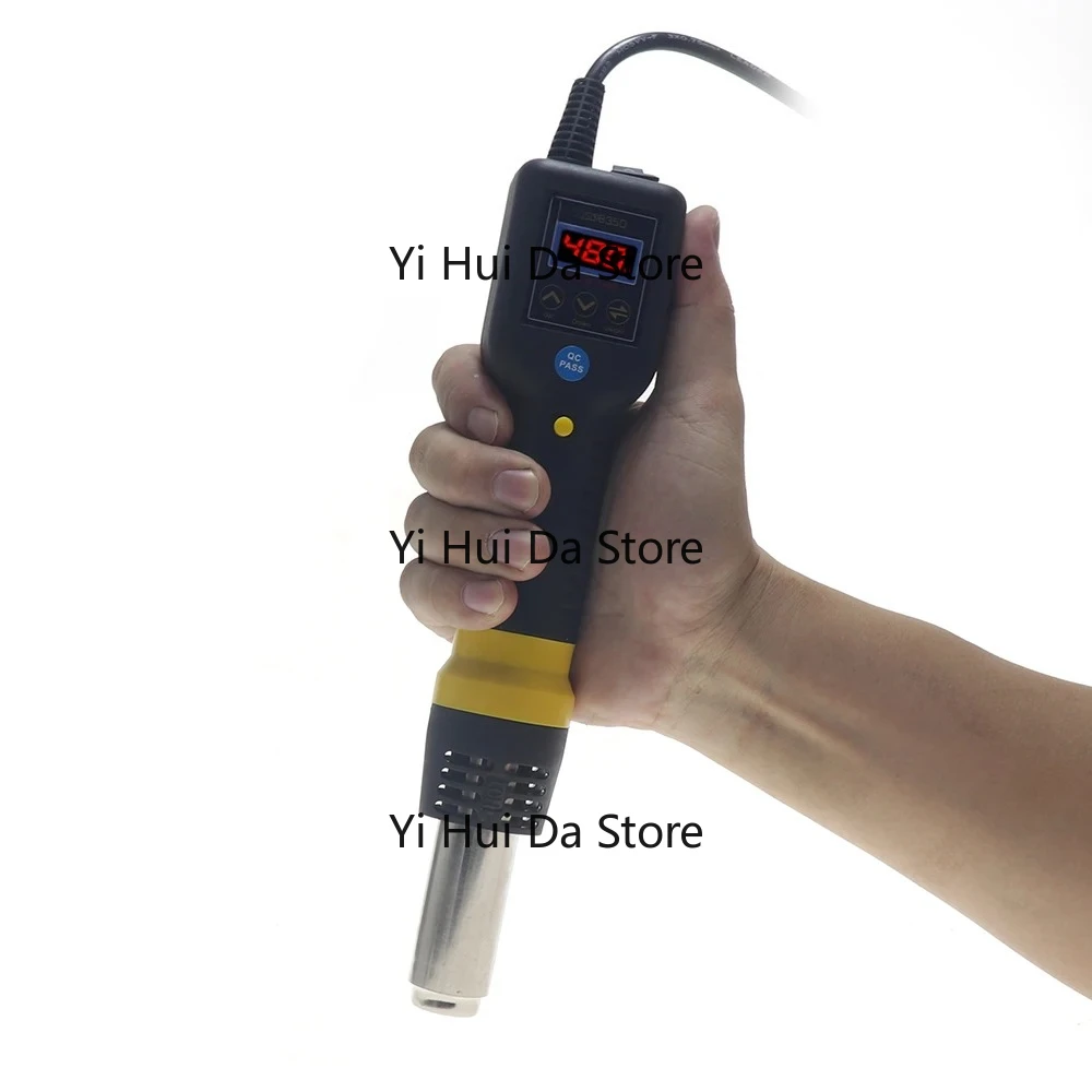 KADA 835D 8858i  Hot Air Gun Portable LED Display Rework Station Heat Gun Hair Dryer Temperature Adjustable Welding Station
