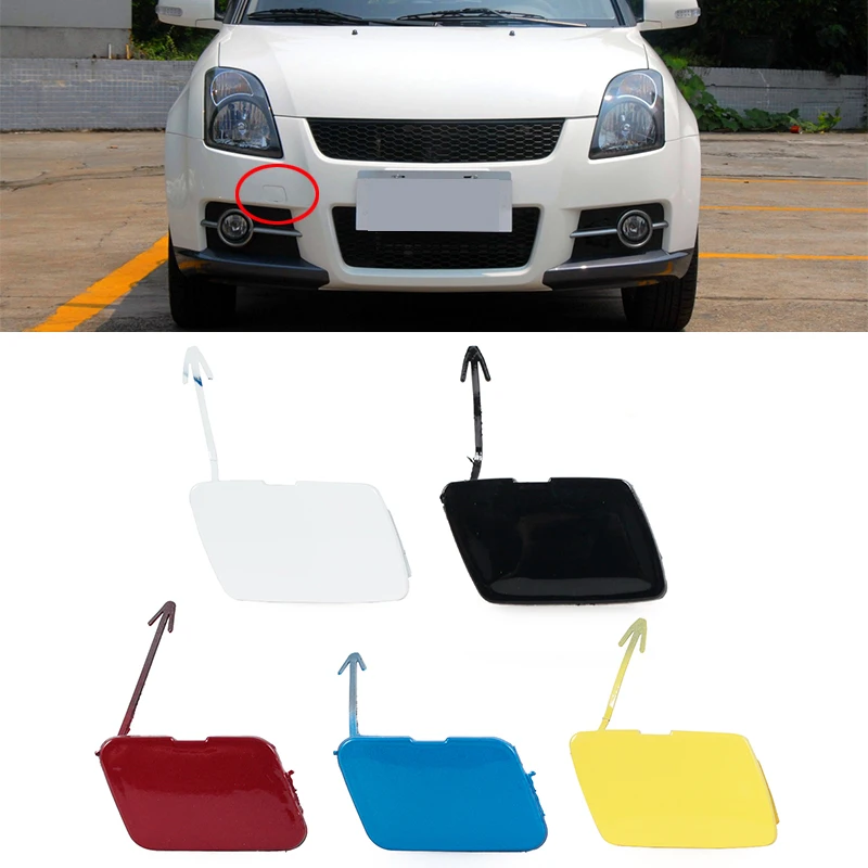 

Car Front Bumper Trailer Hauling Eye Lid Tow Hook Cover Cap For Suzuki Swift 2005 2006 2007 2008 2009