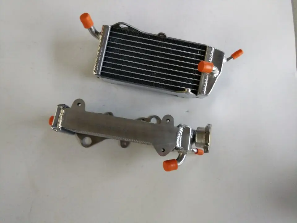 

For 1983 Yamaha YZ125 YZ125K YZ125L Aluminum Radiator Cooler Cooling Coolant