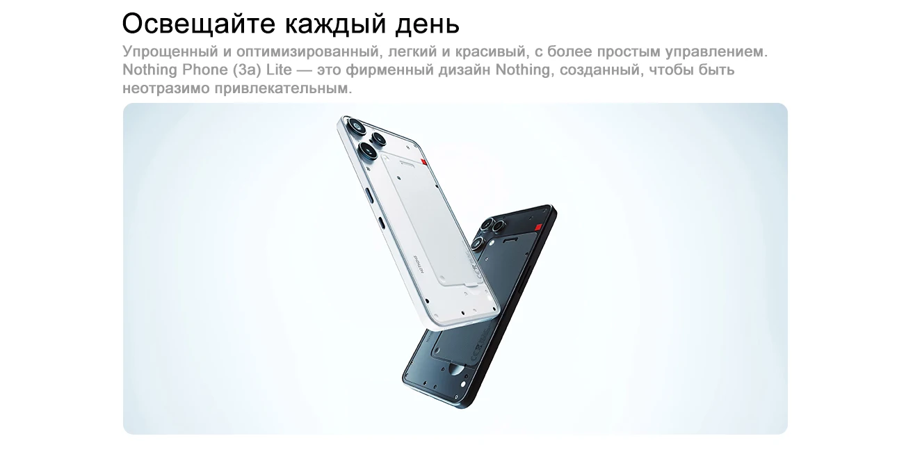 In Stock Nothing Phone (3a) Lite Global Version MediaTek Dimensity 7300 Pro5G 6.77 AMOLED 120Hz 5000mAh 50MP Camera