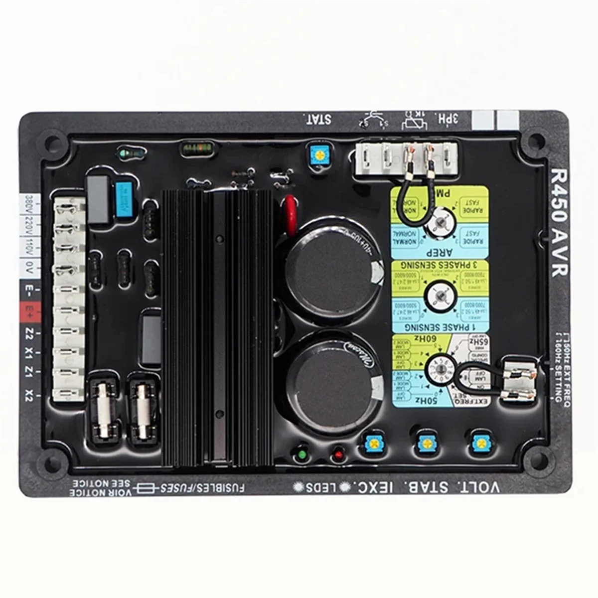 

Автоматический регулятор напряжения генератора AVR RA-R450, совместимый с