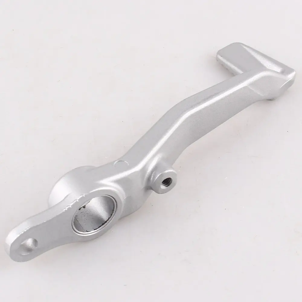 Motorcycle Silver  Rear Brake Pedal Foot Lever For Kawasaki Ninja ZX9R 1998-2003 ZX6R 1998-2004 ZX600 ZZR600 2005-2008