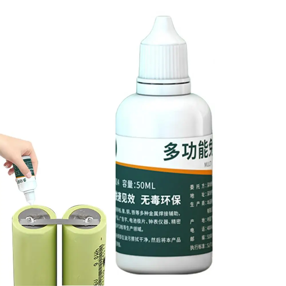 Multifunctional Liquid Flux 50g Safe Environmental Metal Welding Tool Repair/Rework Flux Solder For Stainless Steel/Copper/Iron